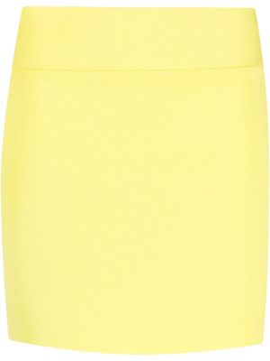 P.A.R.O.S.H. high-waisted knitted skirt - Yellow
