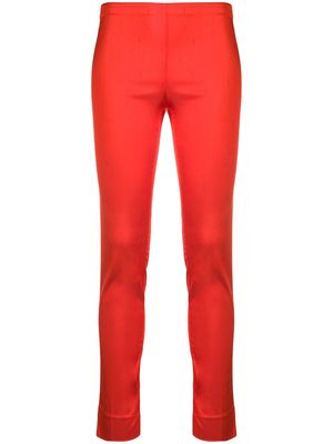 P.A.R.O.S.H. high-waisted trousers - Red
