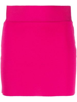 P.A.R.O.S.H. knitted mini skirt - Pink
