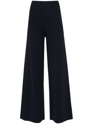 P.A.R.O.S.H. knitted straight trousers - Blue