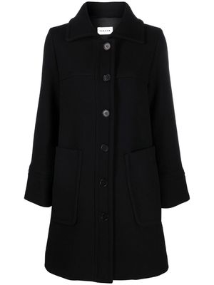 P.A.R.O.S.H. Lanna single-breasted coat - Black