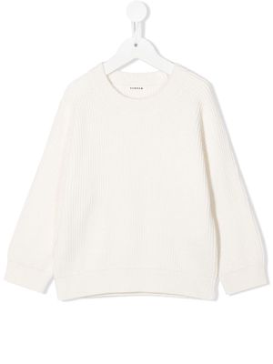 P.A.R.O.S.H. Laura ribbed-knit jumper - White