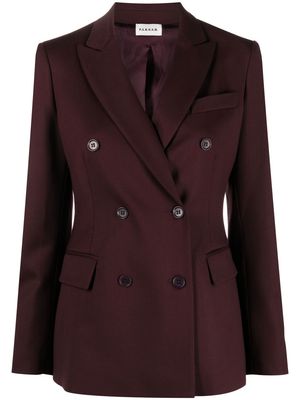 P.A.R.O.S.H. Liliuxy double-breasted blazer - Brown