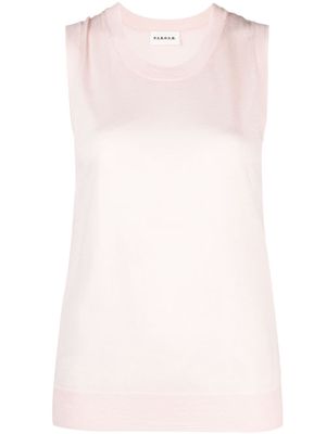 P.A.R.O.S.H. Linfa fine-knit tank top - Pink