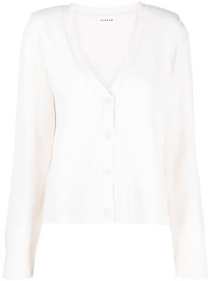 P.A.R.O.S.H. long-sleeve wool cardigan - Neutrals