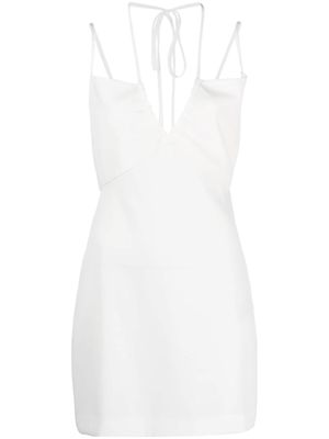 P.A.R.O.S.H. multiple-strap mini dress - White