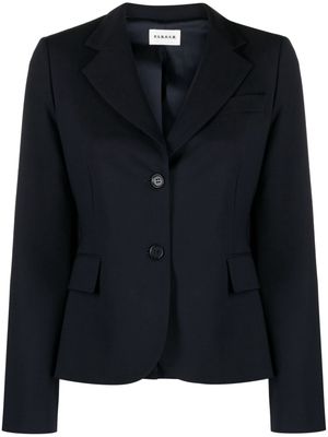 P.A.R.O.S.H. notched-lapels single-breasted blazer - Blue