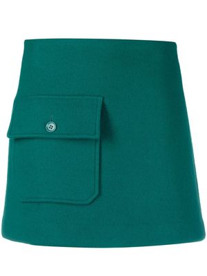P.A.R.O.S.H. patch-pocket mini skirt - Green