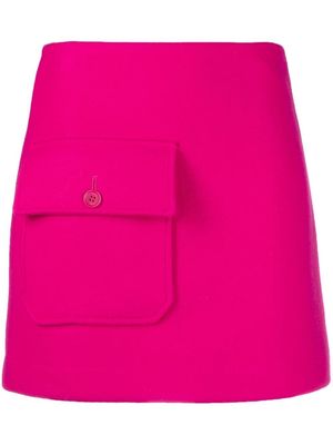 P.A.R.O.S.H. patch-pocket mini skirt - Pink