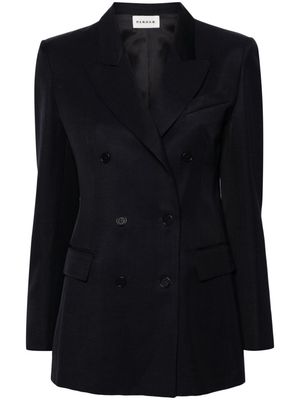 P.A.R.O.S.H. peak-lapels double-breasted blazer - Blue