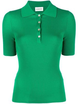 P.A.R.O.S.H. ribbed-knit polo shirt - Green