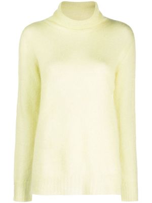 P.A.R.O.S.H. roll neck knitted jumper - Green