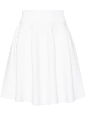 P.A.R.O.S.H. Roma knitted skirt - White
