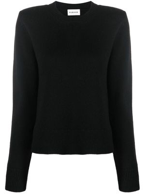 P.A.R.O.S.H. round-neck long-sleeve jumper - Black