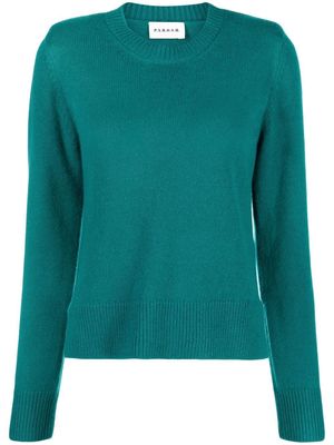 P.A.R.O.S.H. round-neck long-sleeve jumper - Green