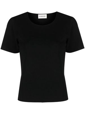 P.A.R.O.S.H. round-neck short-sleeved T-shirt - Black