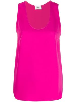 P.A.R.O.S.H. scoop neck sleeveless top - Pink