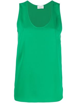 P.A.R.O.S.H. scoop-neck top - Green
