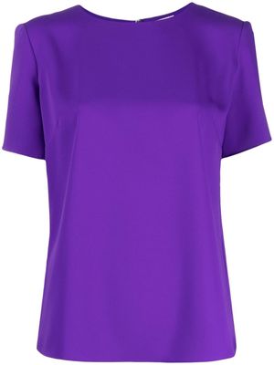 P.A.R.O.S.H. short-sleeve blouse - Purple