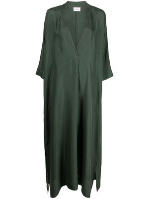 P.A.R.O.S.H. silk kaftan dress - Green