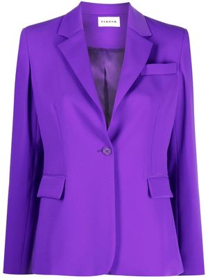 P.A.R.O.S.H. single-breasted blazer - Purple