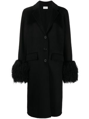 P.A.R.O.S.H. single-breasted wool coat - Black