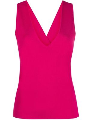 P.A.R.O.S.H. sleeveless knitted top - Pink