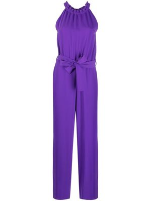 P.A.R.O.S.H. sleeveless wide-leg jumpsuit - Purple