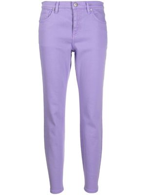 P.A.R.O.S.H. slim fit cropped jeans - Purple