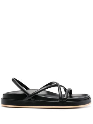 P.A.R.O.S.H. slingback leather sandals - Black