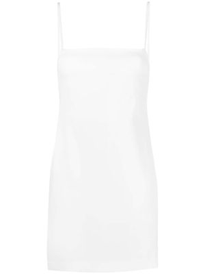 P.A.R.O.S.H. spaghetti-strap mini dress - White