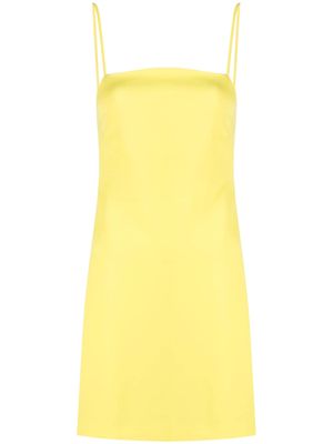 P.A.R.O.S.H. spaghetti-strap mini dress - Yellow