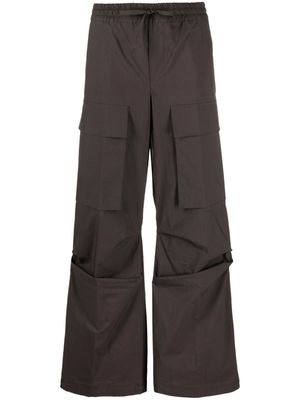 P.A.R.O.S.H. straight-leg cargo trousers - Brown