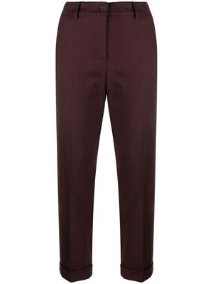 P.A.R.O.S.H. straight-leg trousers - Red