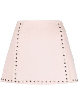 P.A.R.O.S.H. studded A-line miniskirt - Pink