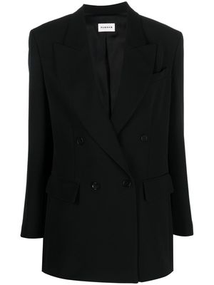 P.A.R.O.S.H. tailored-cut double-breasted blazer - Black
