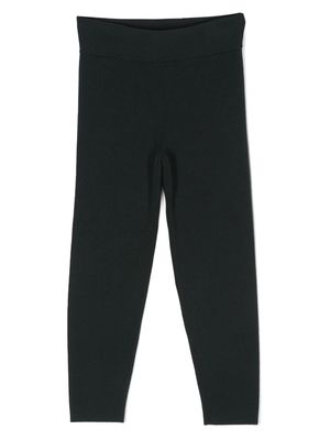 P.A.R.O.S.H. tapered-leg knit joggers - Green