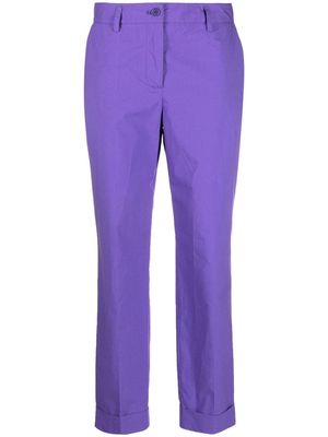 P.A.R.O.S.H. tapered-leg tailored trousers - Purple