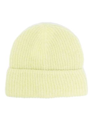 P.A.R.O.S.H. turn-up ribbed-knit beanie - Green