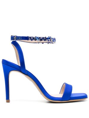 P.A.R.O.S.H. Vashoe rhinestone-embellished sandals - Blue