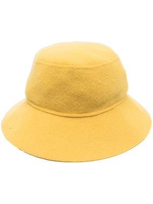 P.A.R.O.S.H. wide-brim wool hat - Yellow