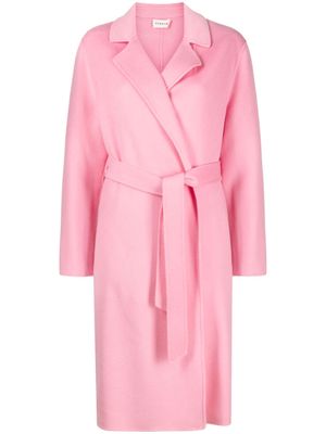 P.A.R.O.S.H. wool-cashmere blend wrap coat - Pink