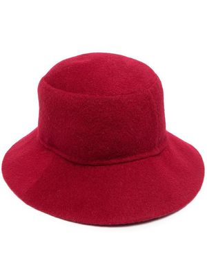 P.A.R.O.S.H. wool wide-brim hat - Red