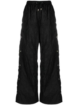P.E Nation button-detailing trousers - Black