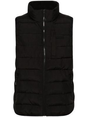 P.E Nation First Place quilted gilet - Black
