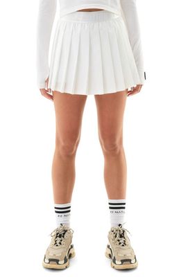 P.E Nation Volley Skirt in Optic White