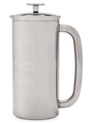 P7 French Press Coffee Maker/18 oz. - Stainless Steel - Stainless Steel
