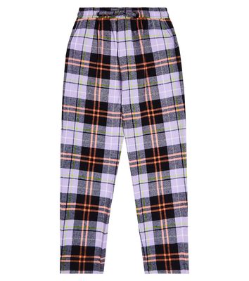 Paade Mode Checked cotton pants