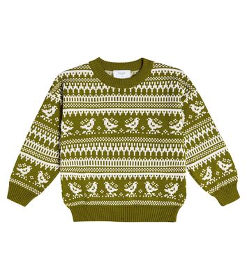Paade Mode Intarsia wool-blend sweater