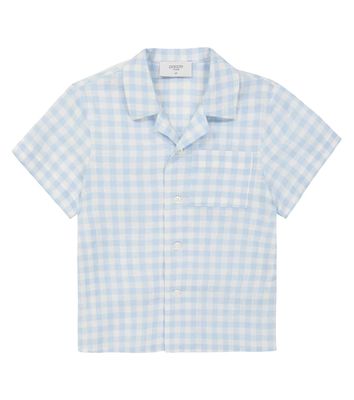 Paade Mode Picnic checked linen shirt